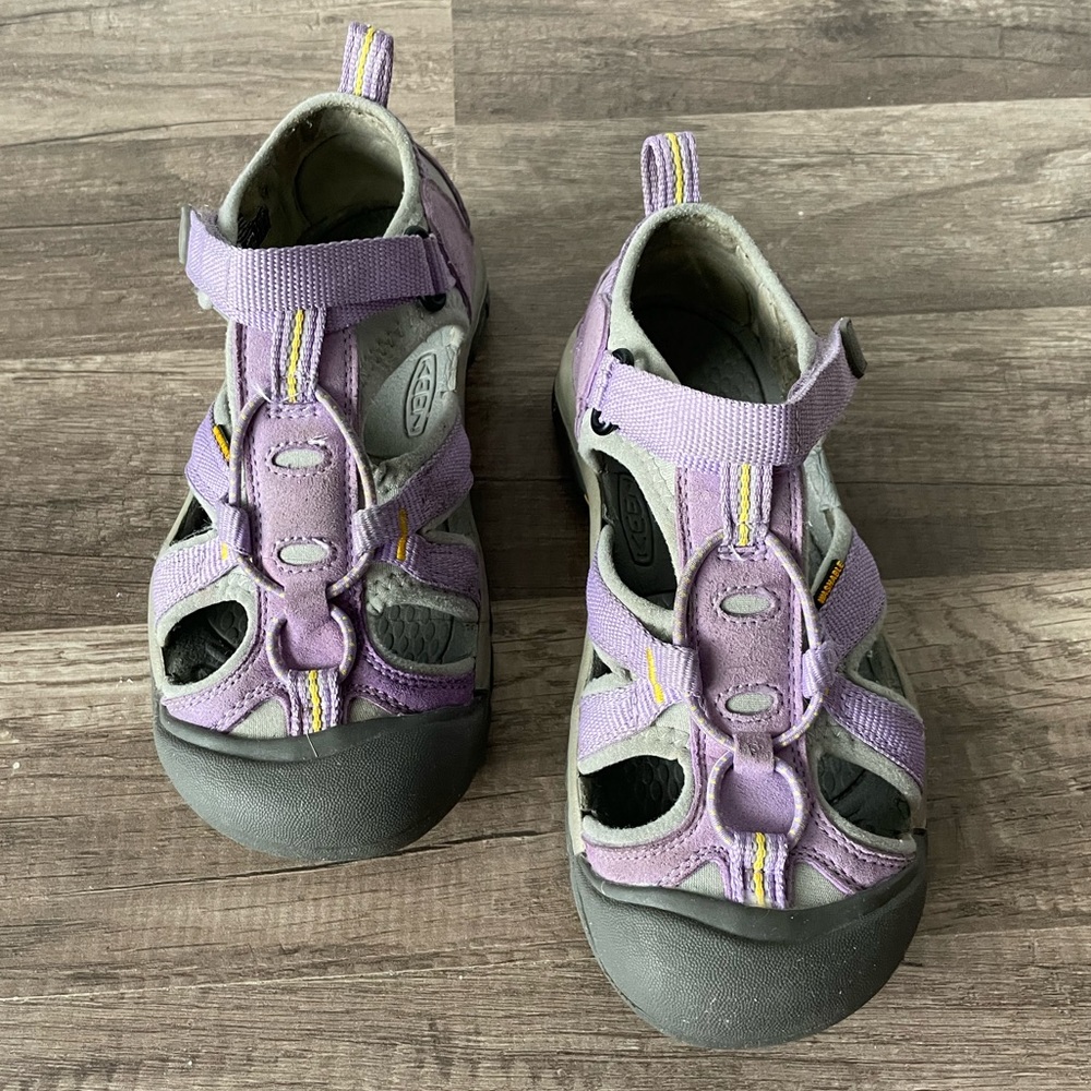 Keen Venice H2 Purple Strap Sandals Girls Size 2